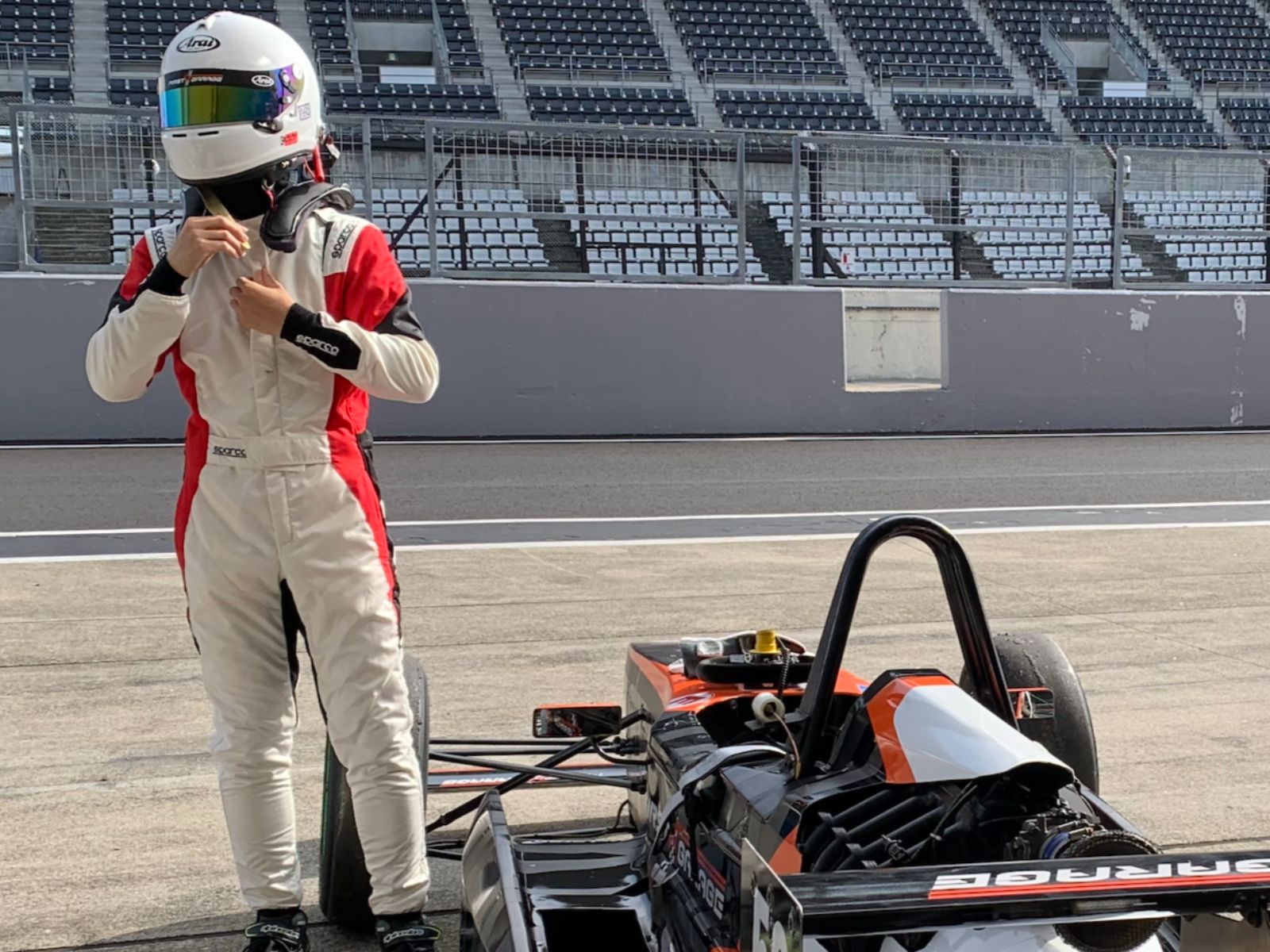 Getting ready for the race