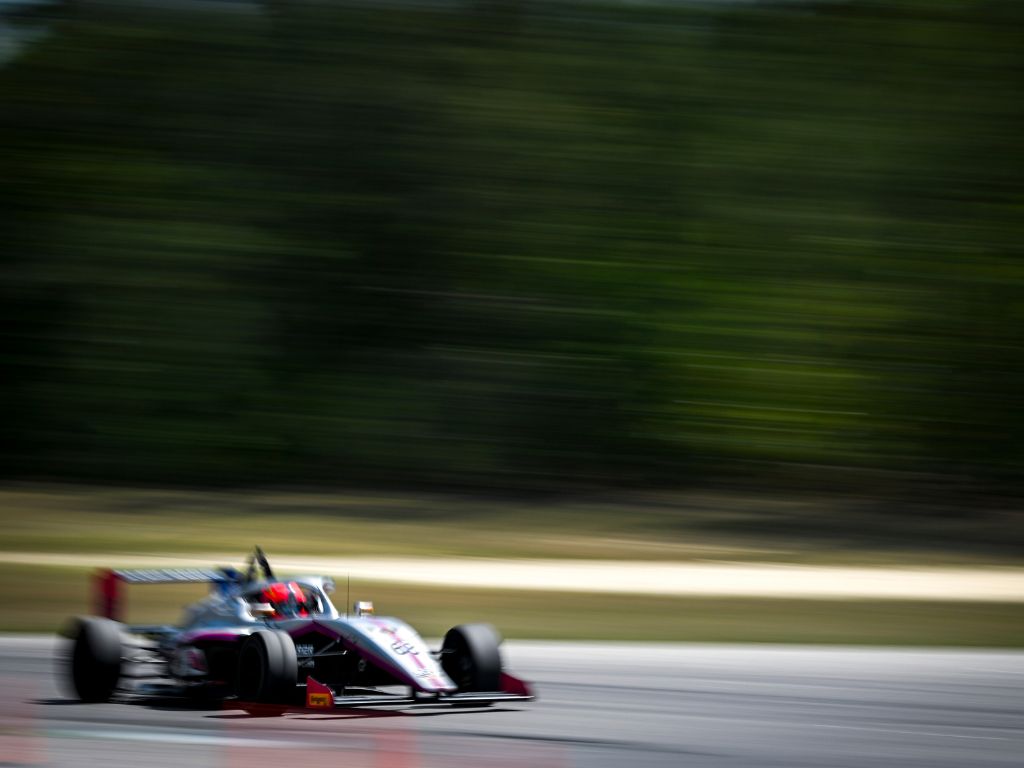 Berg Racing Delivers Standout Recovery Drive at USF Juniors Round Two in South Carolina; Scores First Podium in the USF Pro Championships 2 Berg Racing car in action during the USF Juniors Round Two in South Carolina.